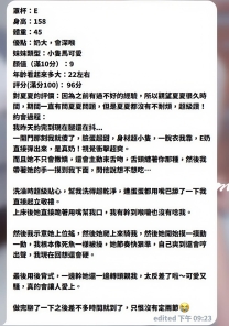 超甜甜心教主：甜心：158 E 45 24歲
